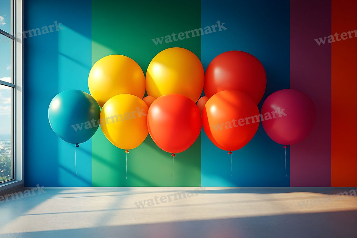 Celebration Balloons Backdrop Images