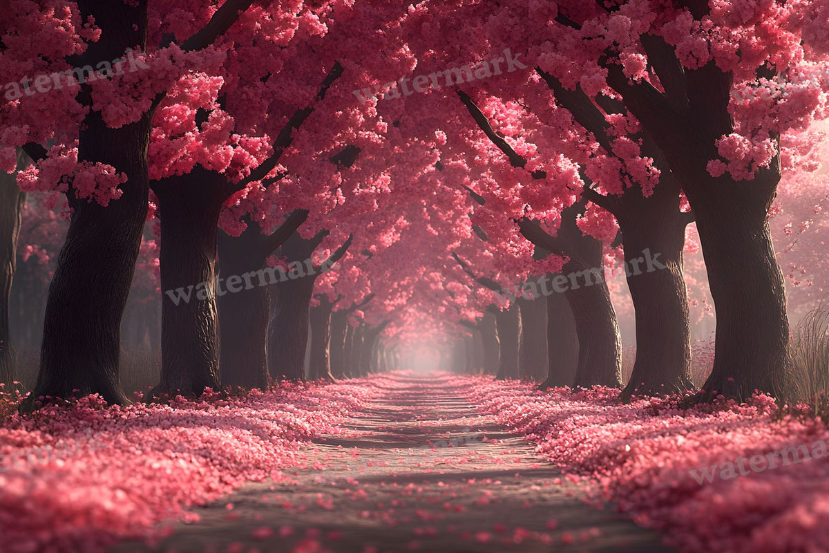 Cherry Blossom Serenity Backdrop Images