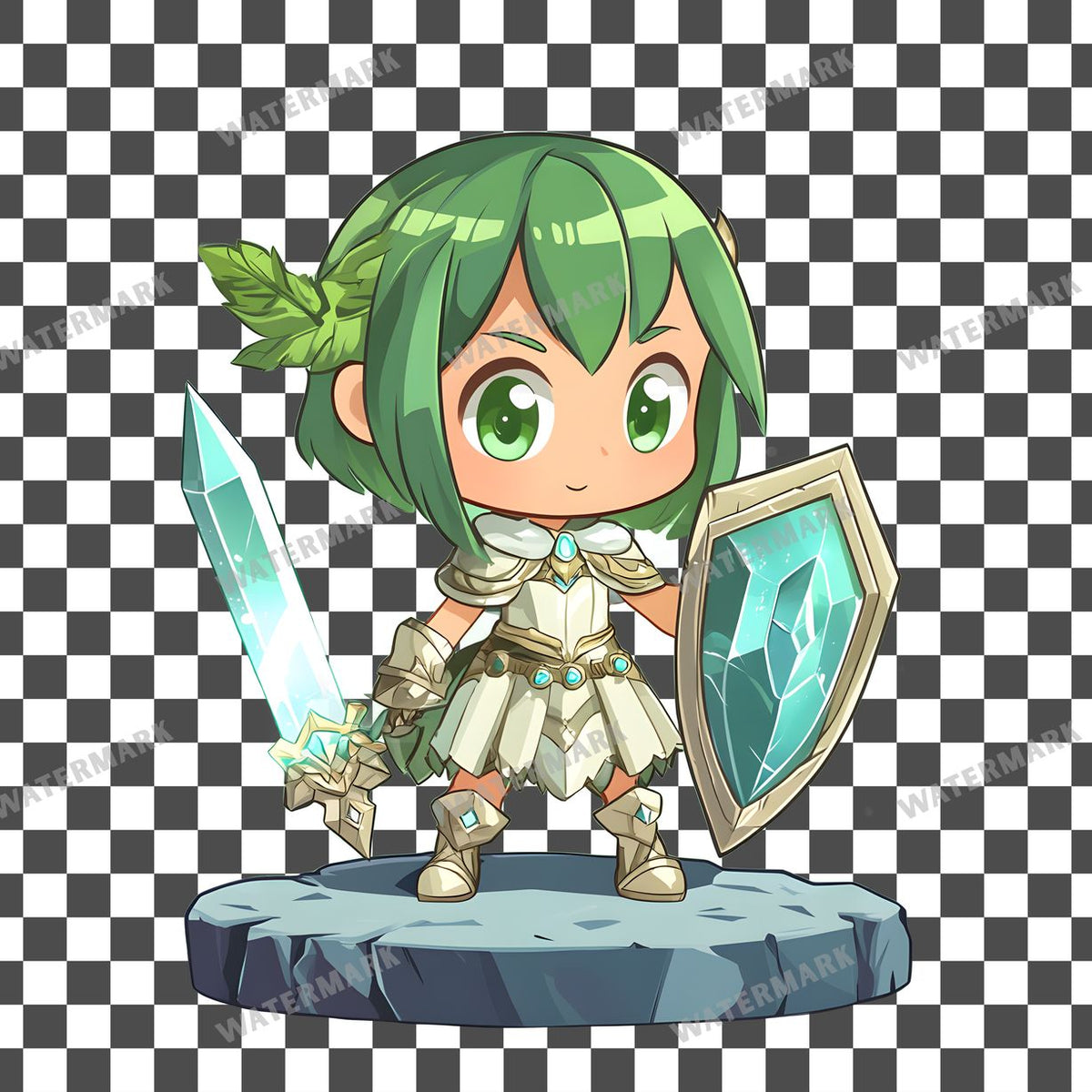 Chibi Crystal Clipart Pngs