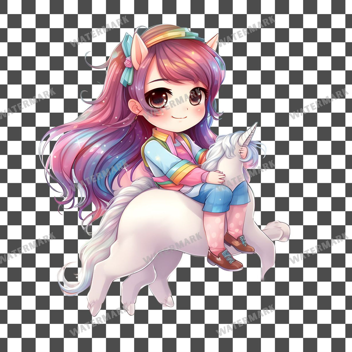 Chibi Girl Clipart Pngs
