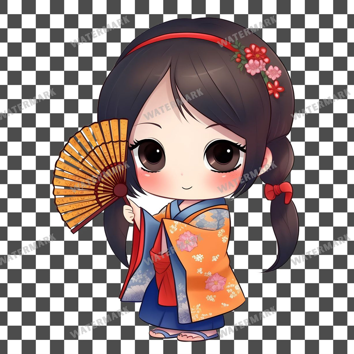 Chibi Girl Clipart Pngs