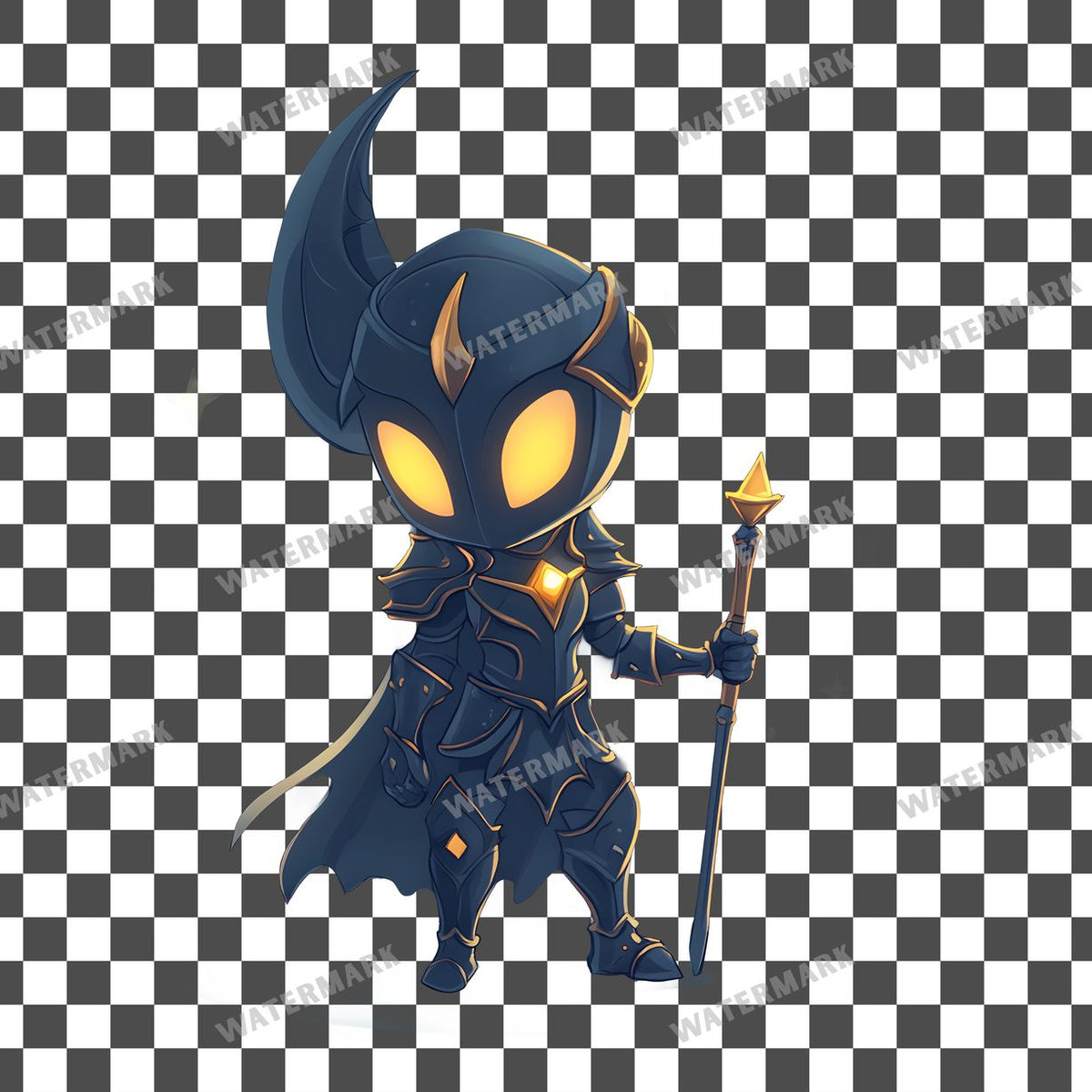 Chibi Lunar Clipart Pngs