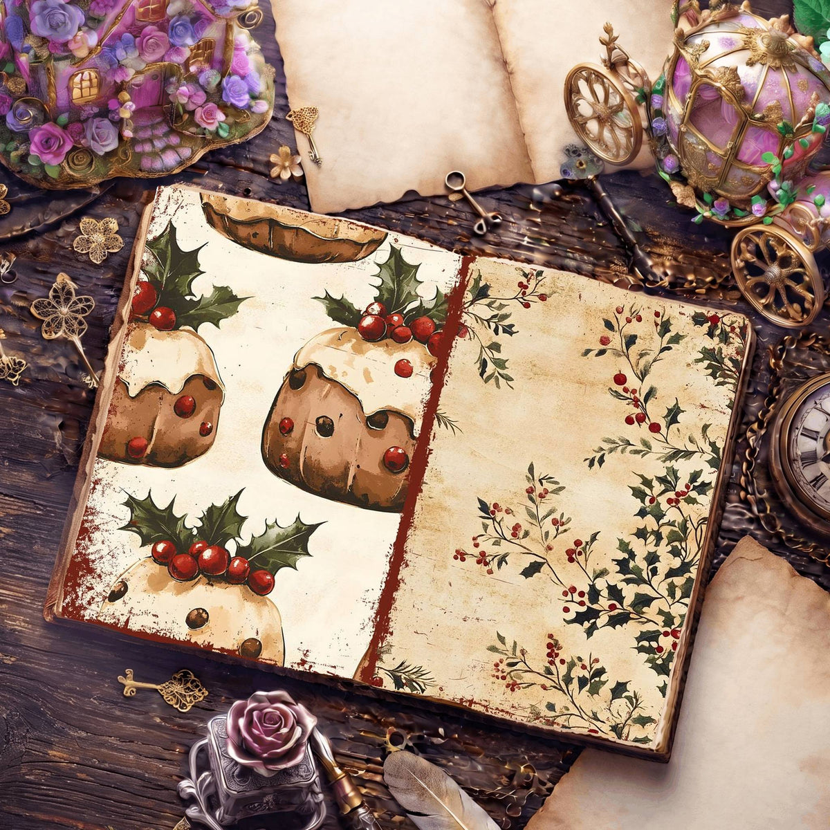 Christmas Digital Papers