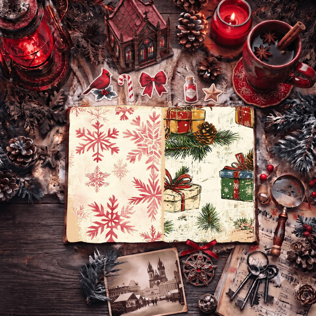 Christmas Digital Papers