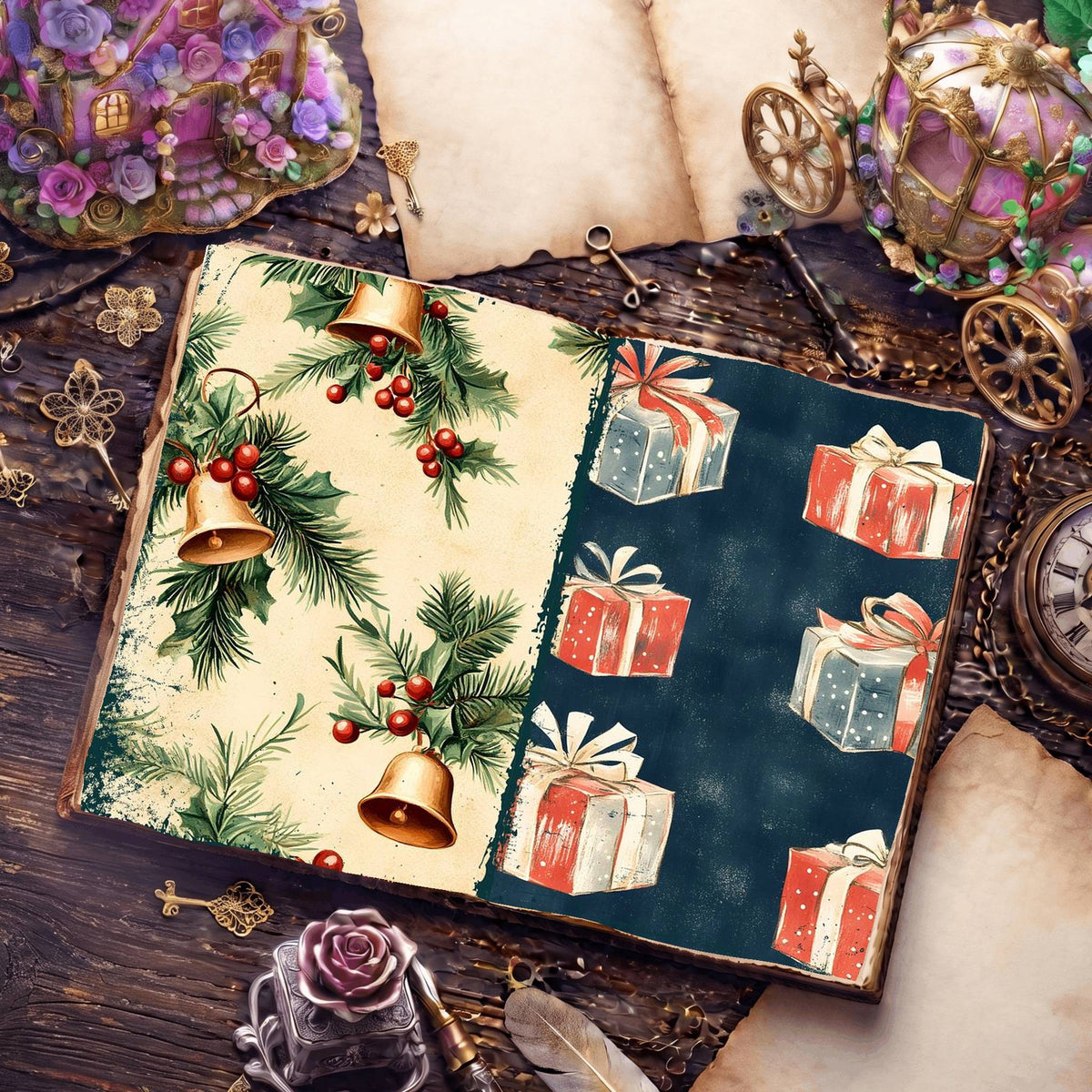 Christmas Digital Papers