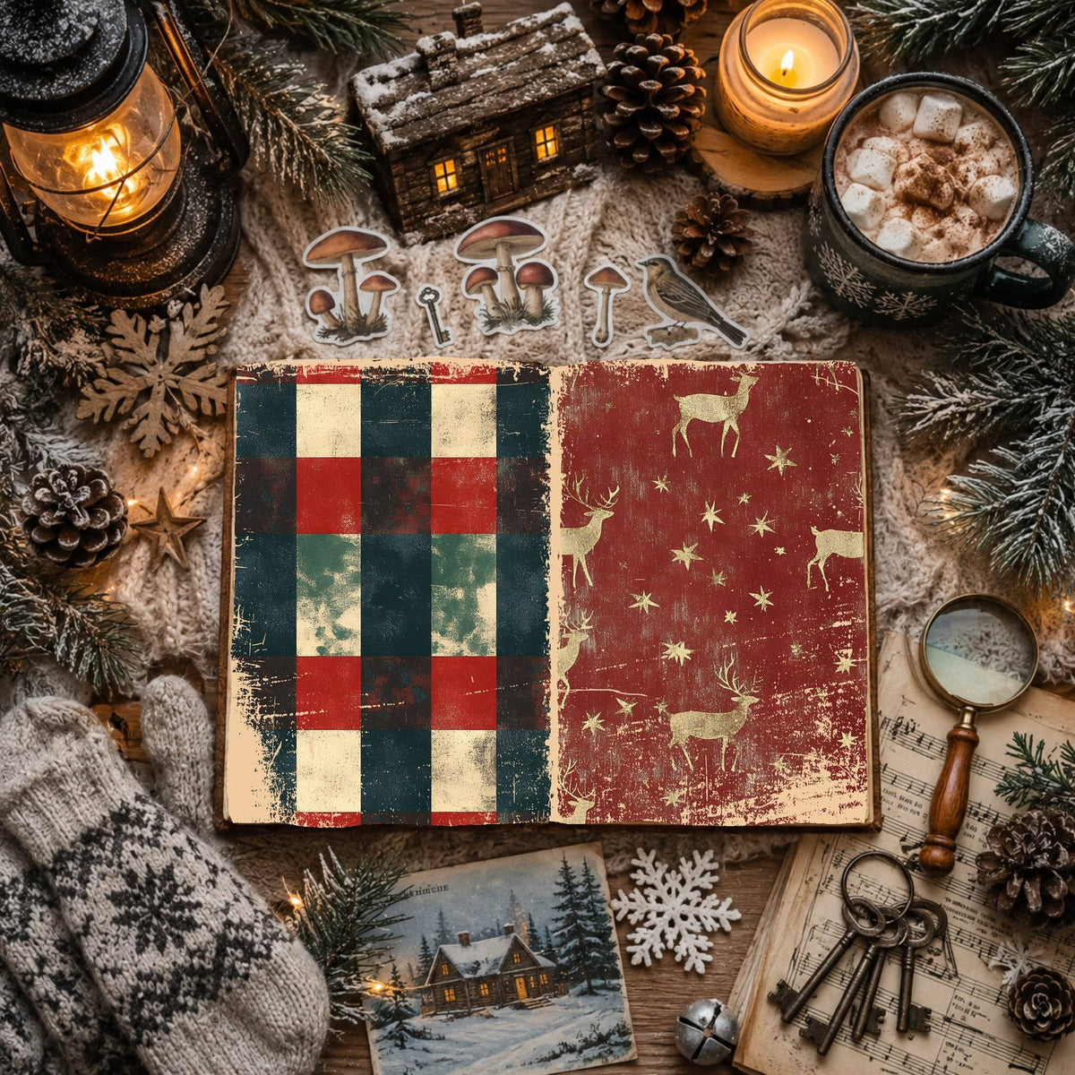 Christmas Digital Papers