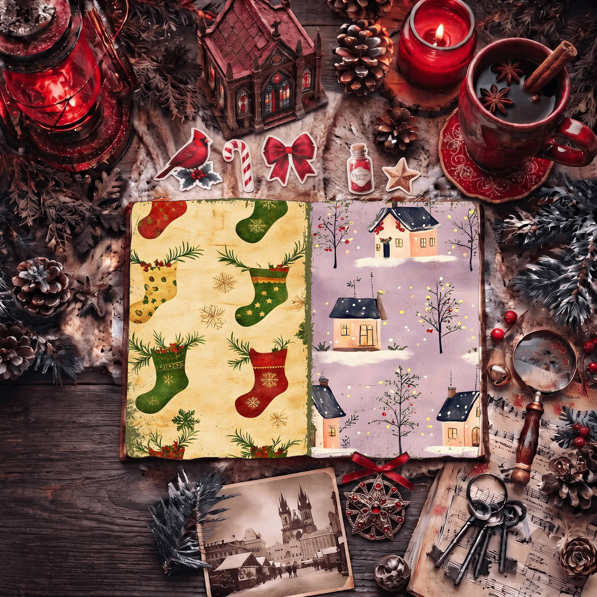 Christmas Digital Papers
