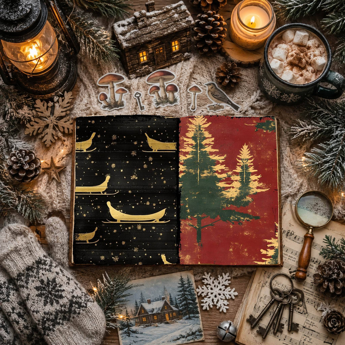 Christmas Digital Papers