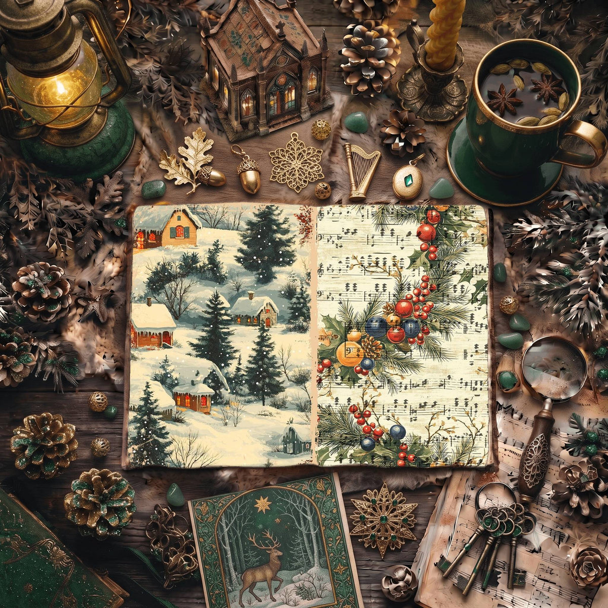 Christmas Digital Papers