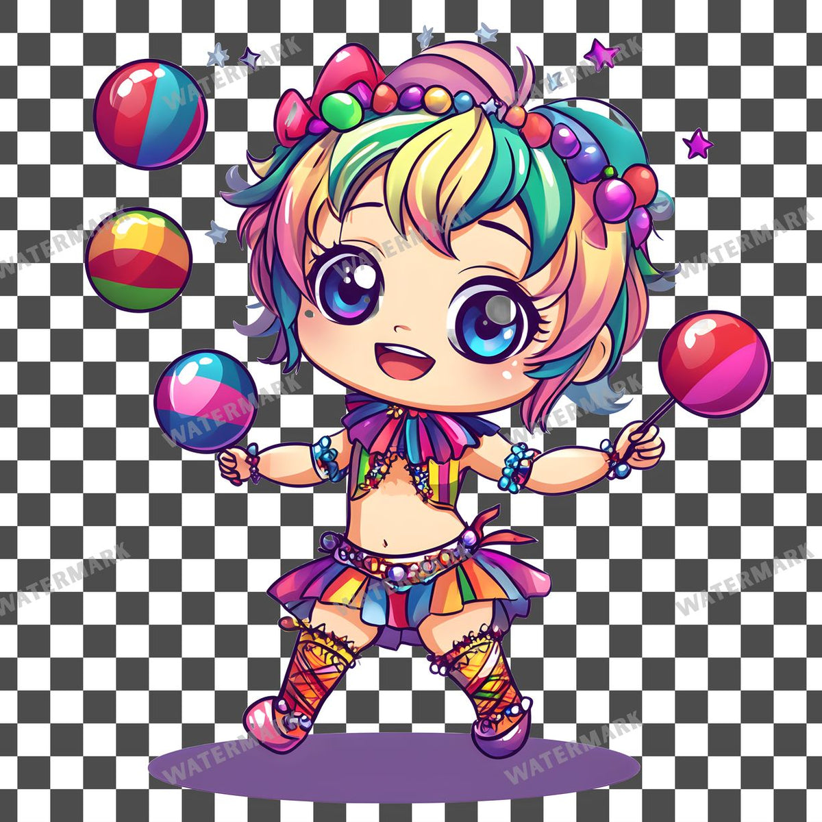 Circus Performer Clipart Pngs
