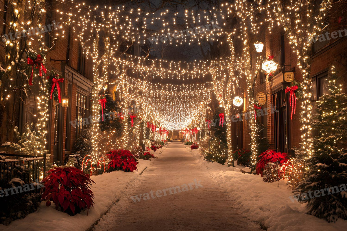 Classic Christmas Backdrop Images
