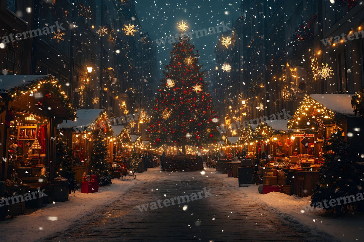 Classic Christmas Backdrop Images