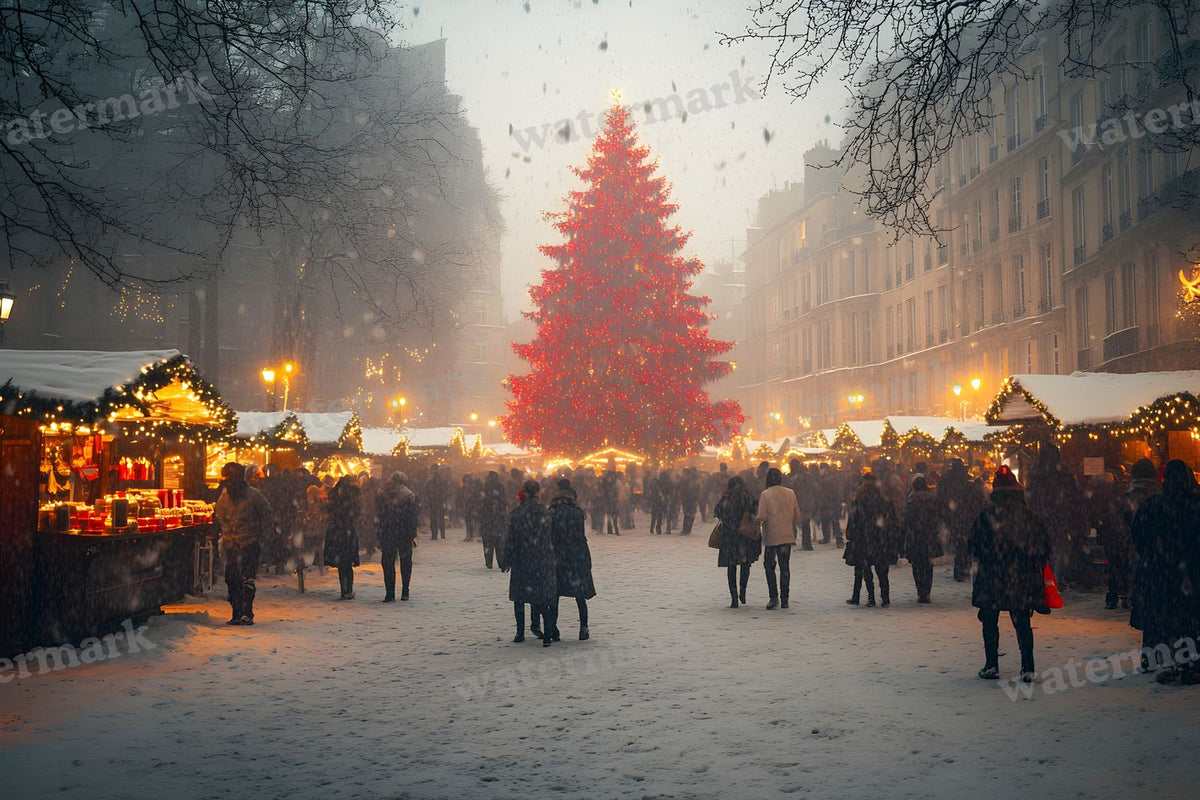 Classic Christmas Backdrop Images