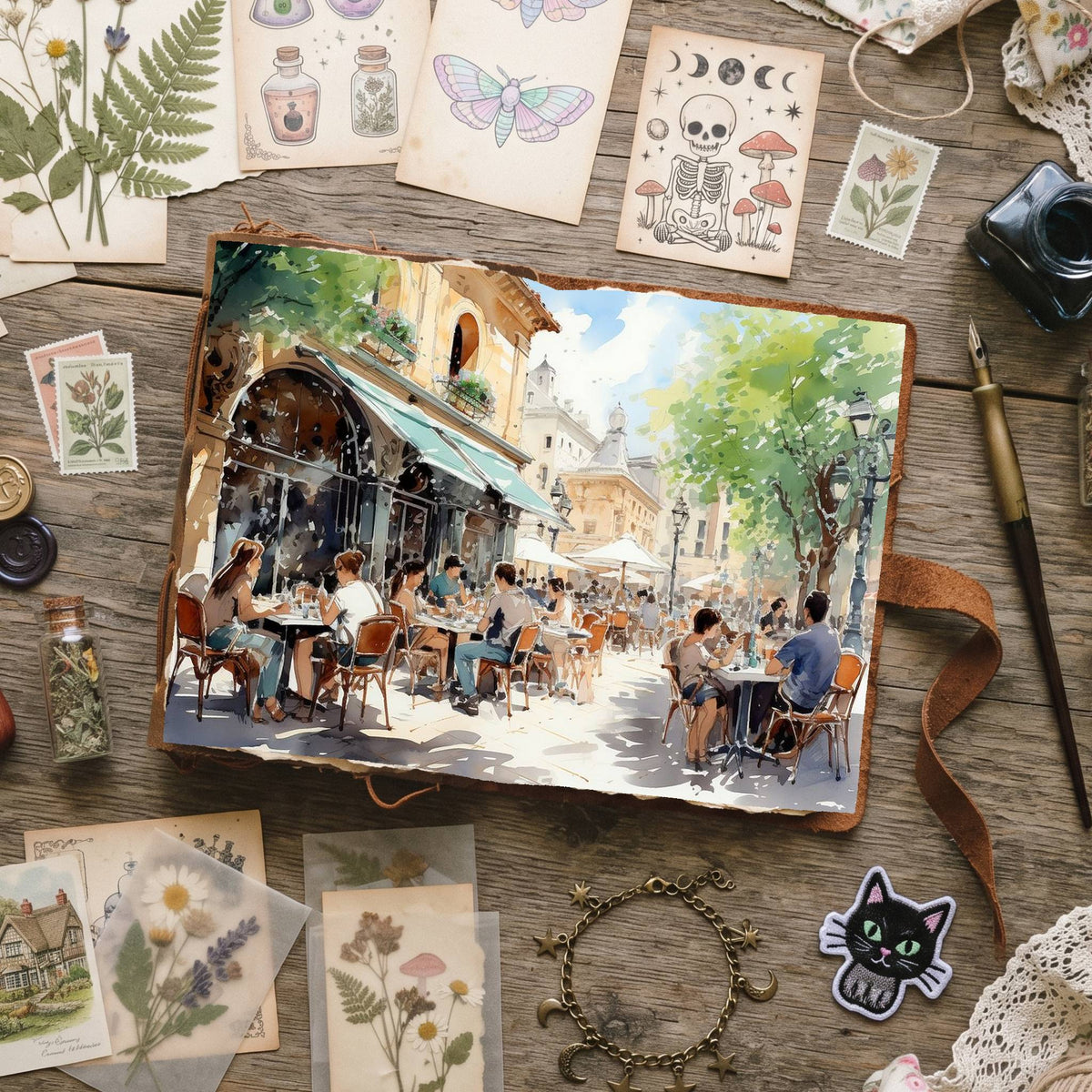 Coffee Shop Digital Papers