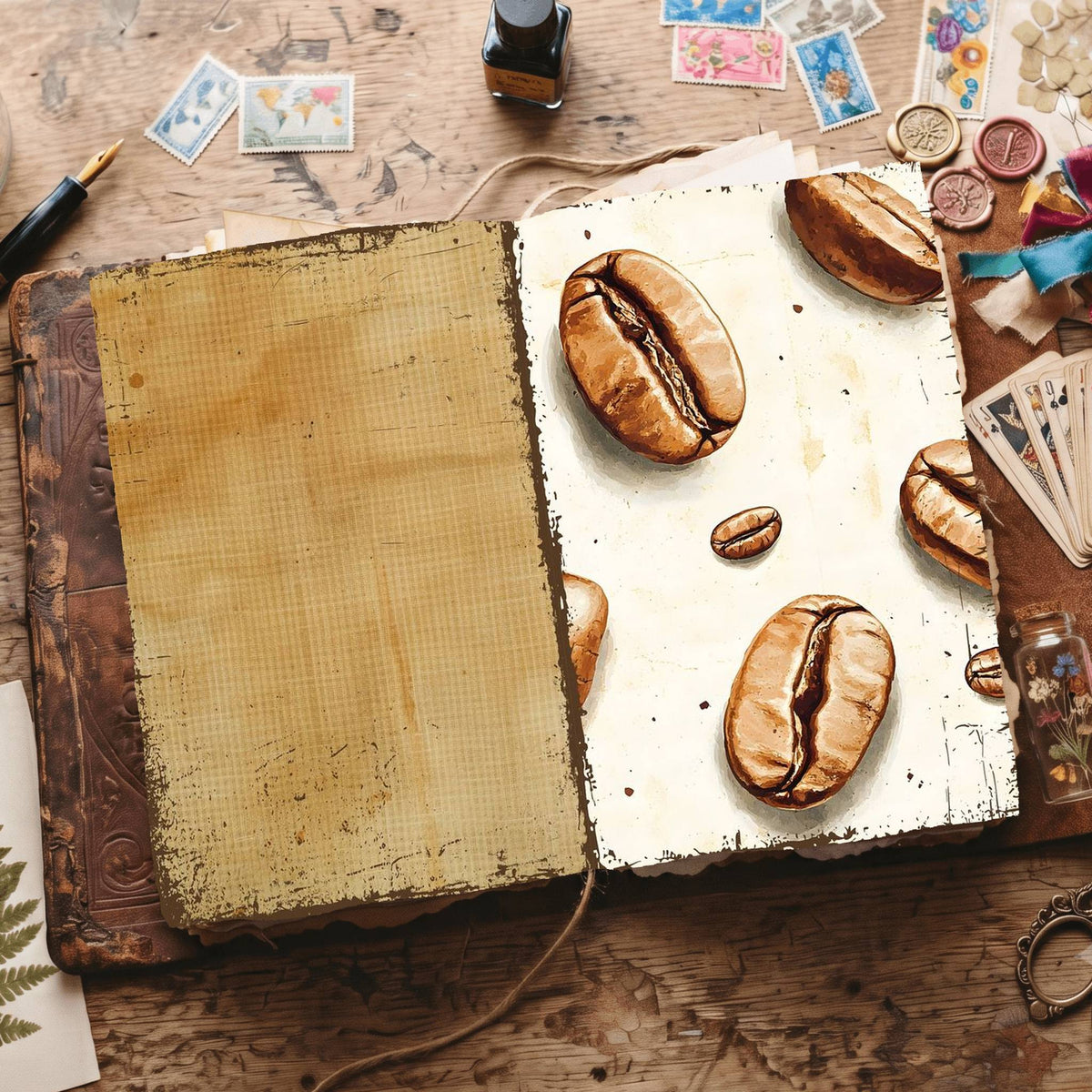 Coffee Digital Papers