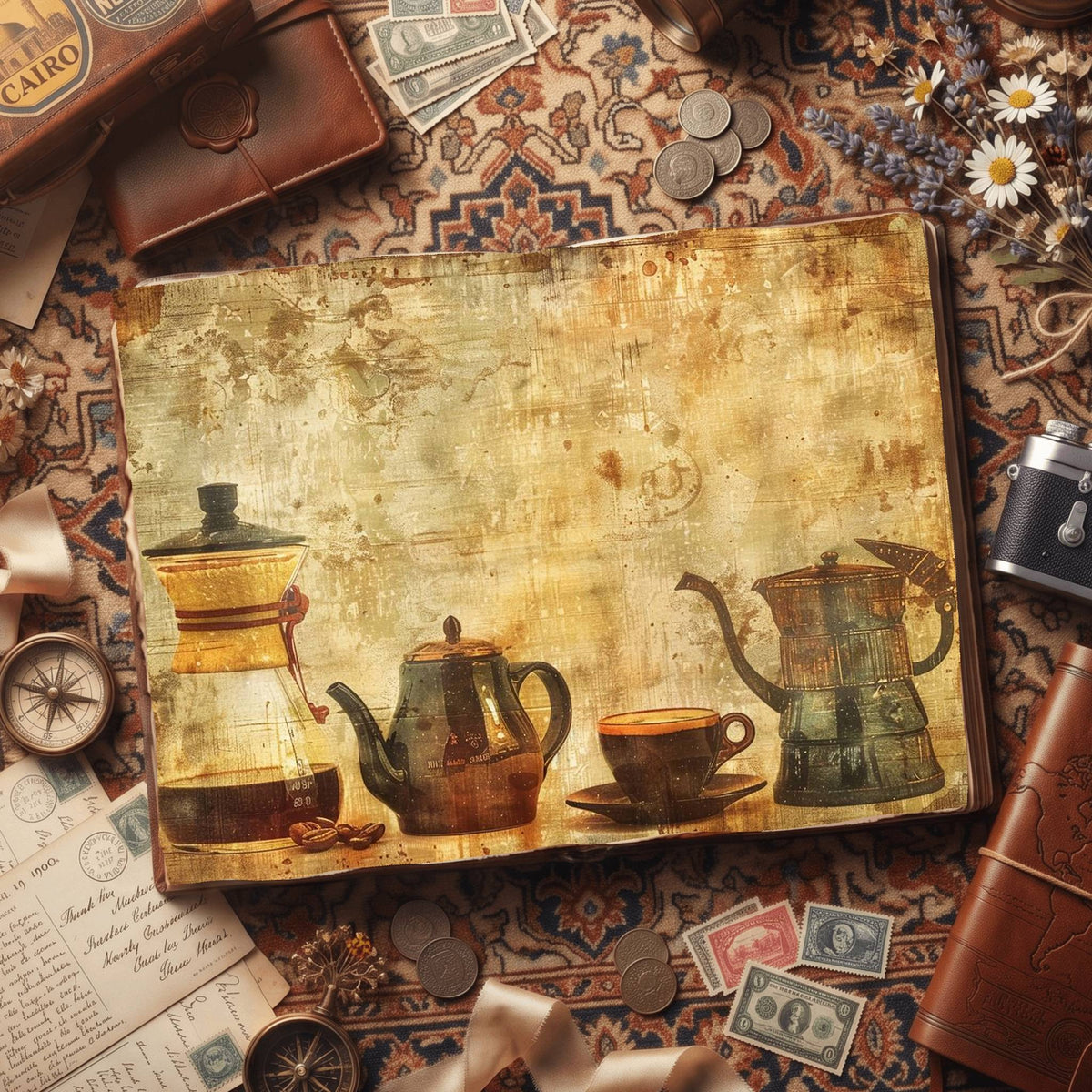 Coffee Digital Papers