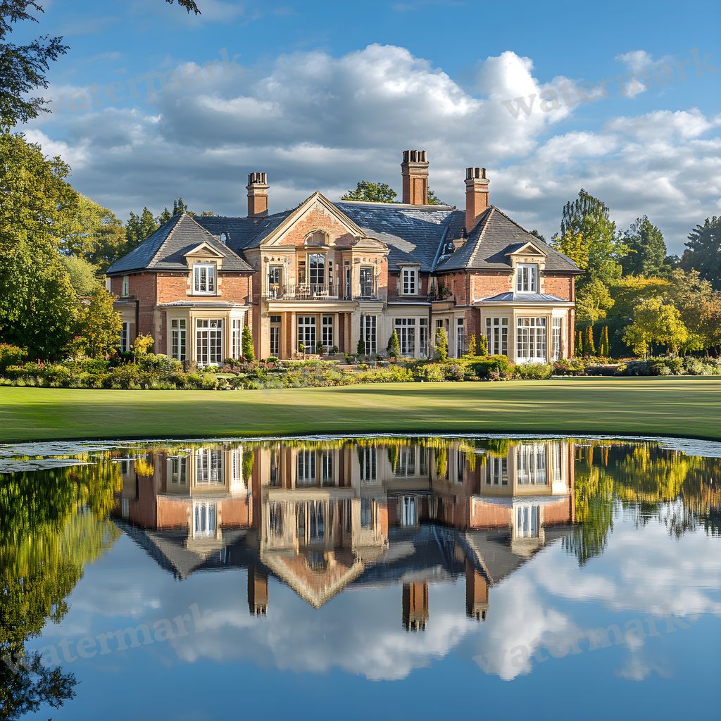 Countryside Estate Backdrop Images