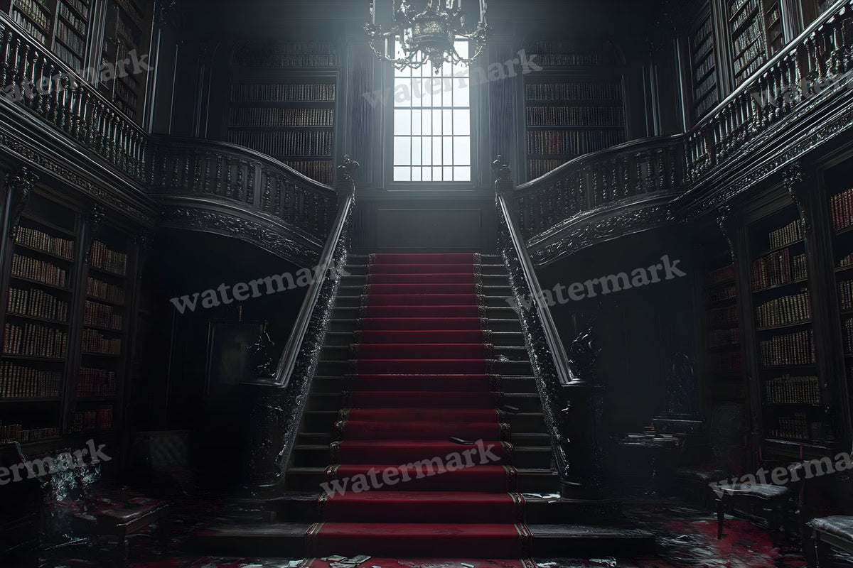 Dark Academia Study Backdrop Images