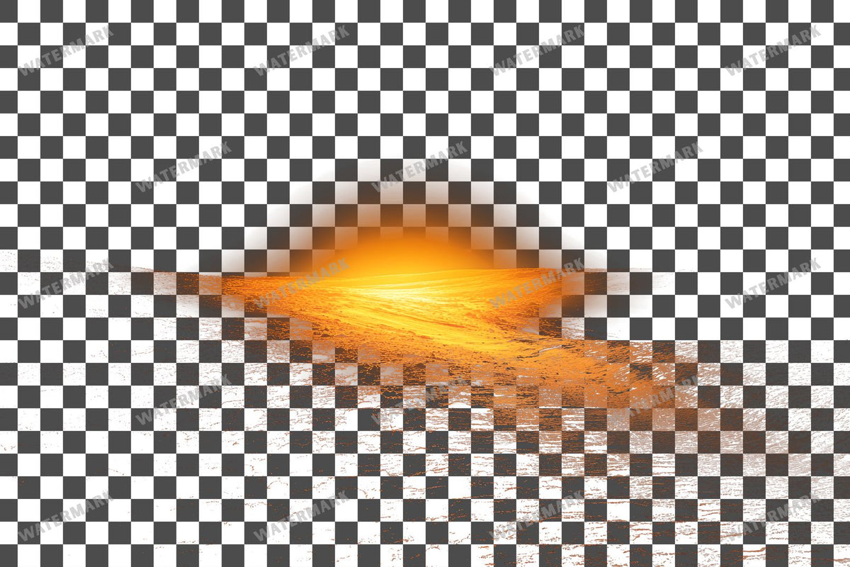 Desert Sun Light Transparent Overlay Pngs