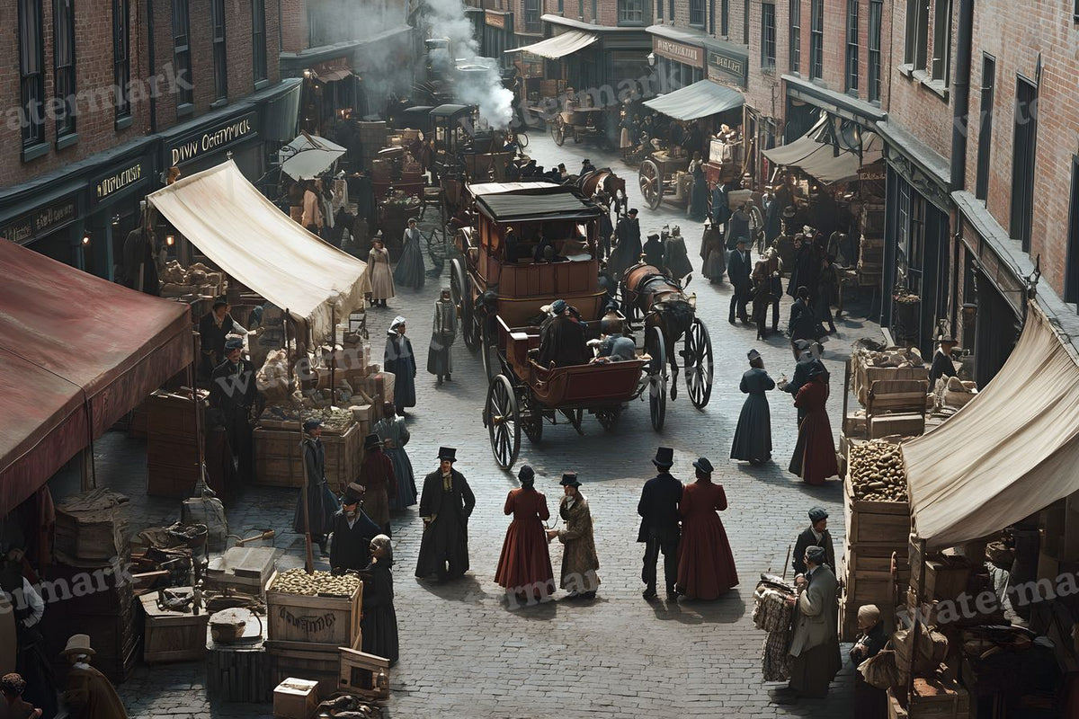 Dickens Cinematic View Backdrop Images