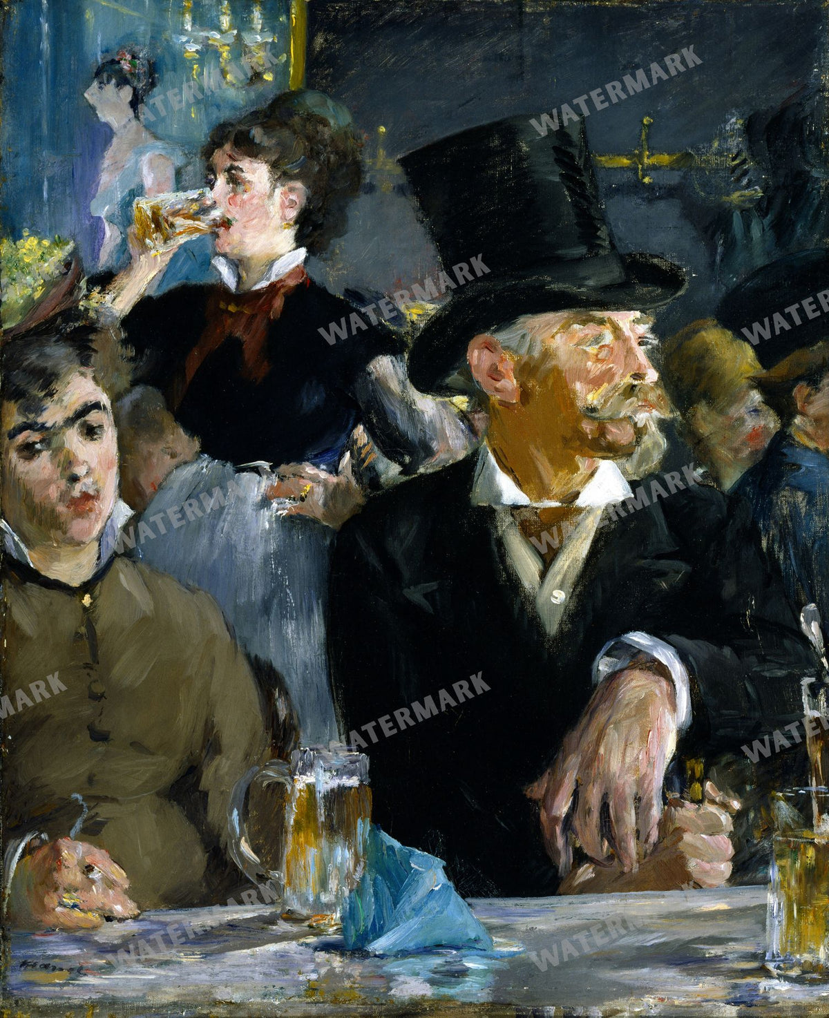 Edward Manet Vintage Paintings