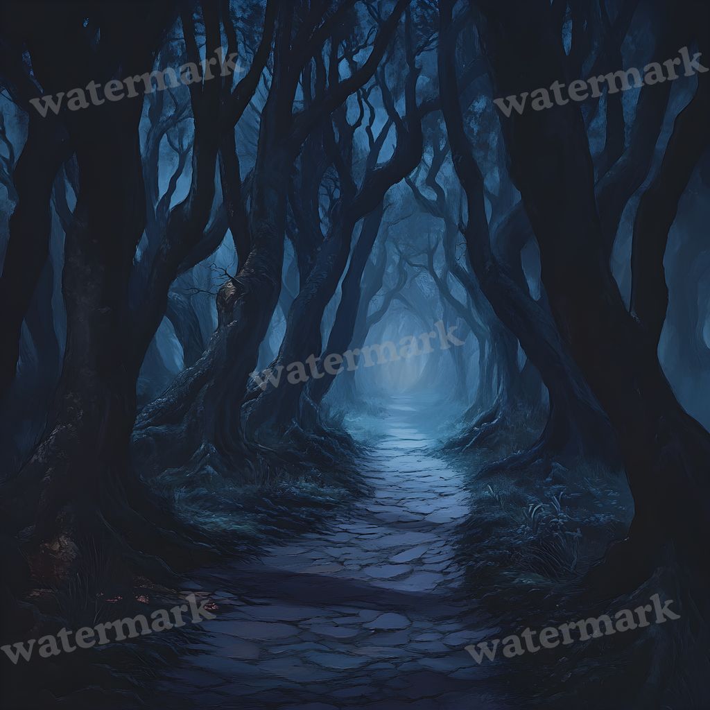 Eerie Forest Backdrop Images