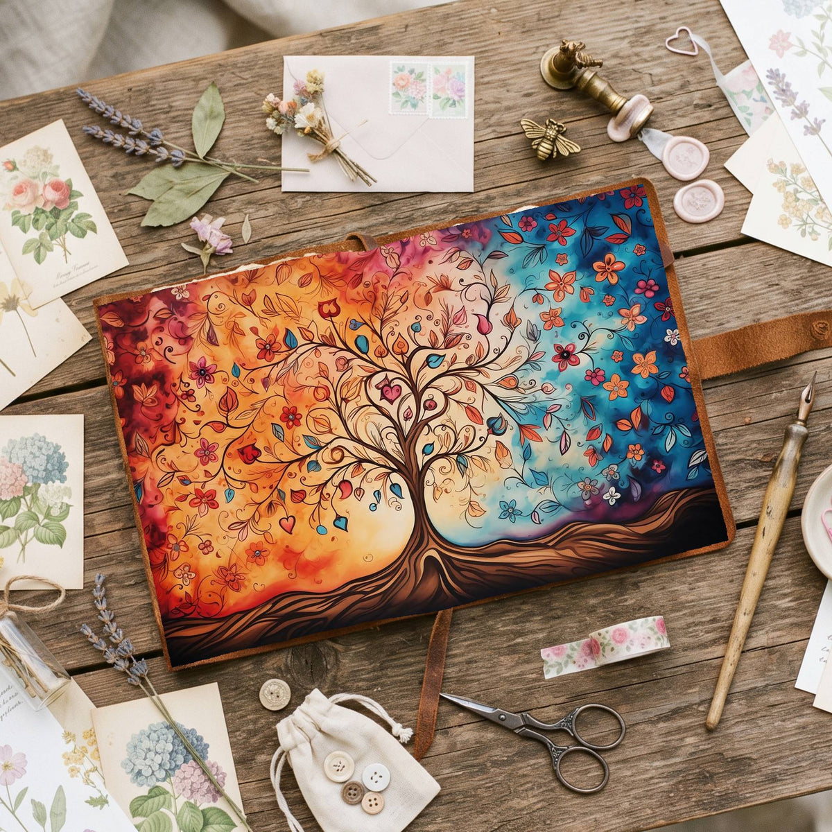 Ethereal Tree Digital Papers