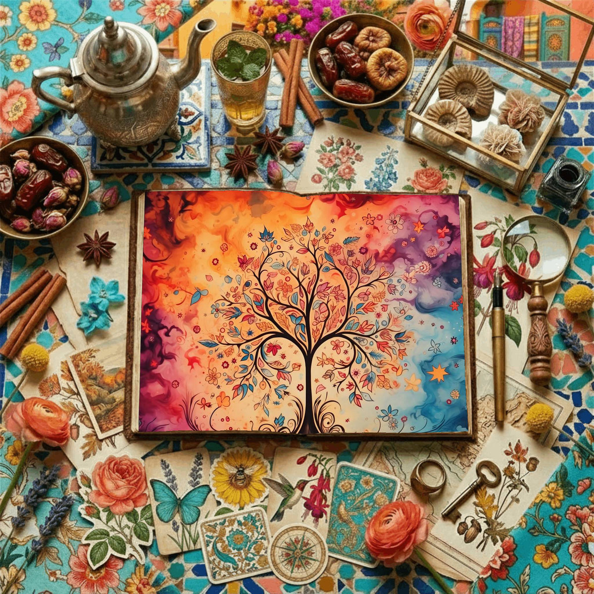 Ethereal Tree Digital Papers