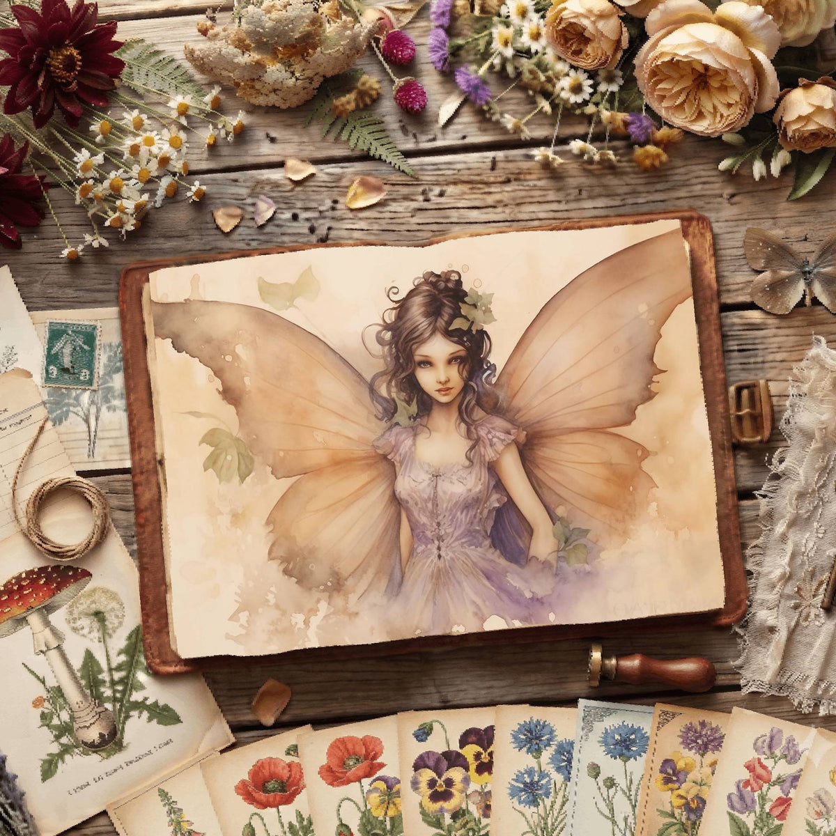Fairies Digital Papers