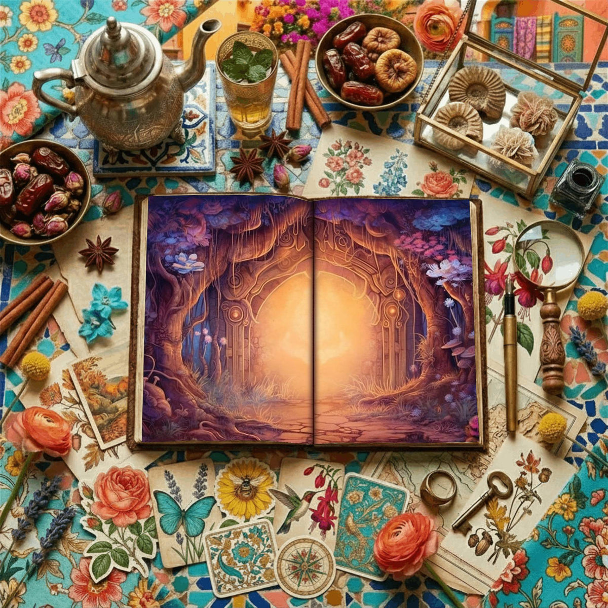 Fairy Doors Digital Papers