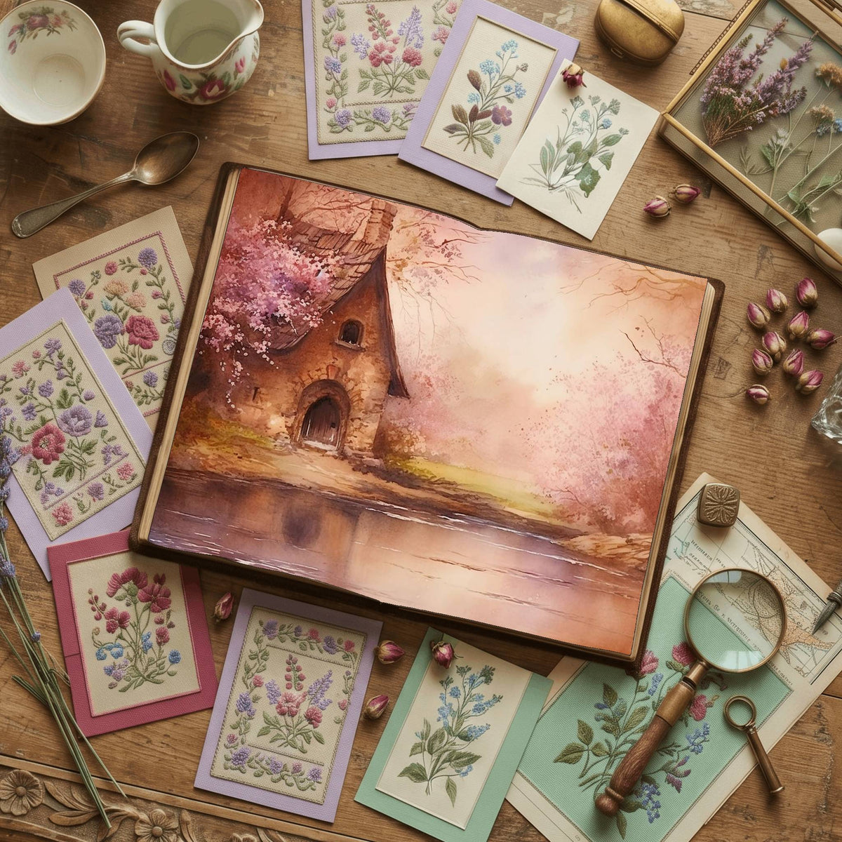 Fairy House Digital Papers