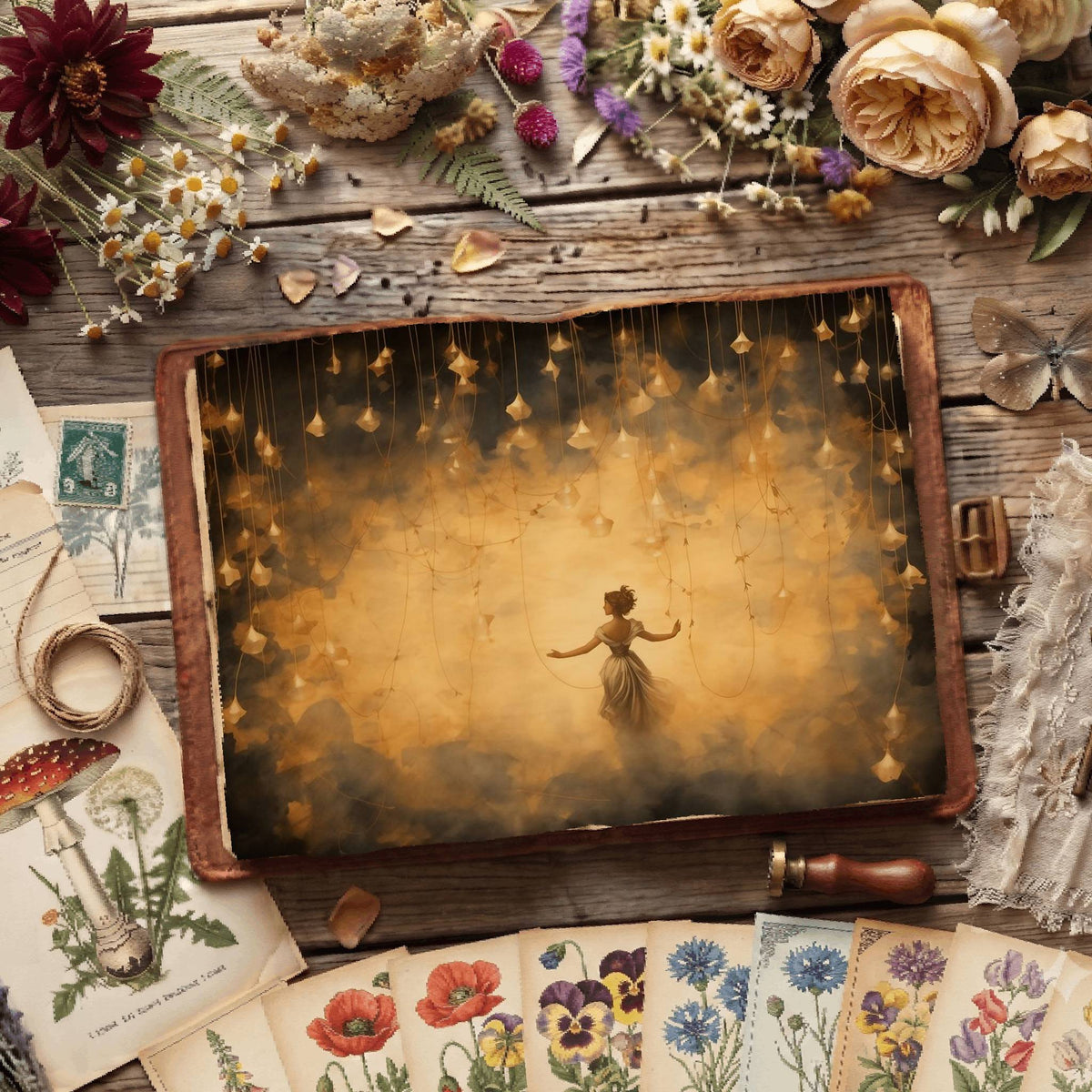 Fairy Lights Digital Papers
