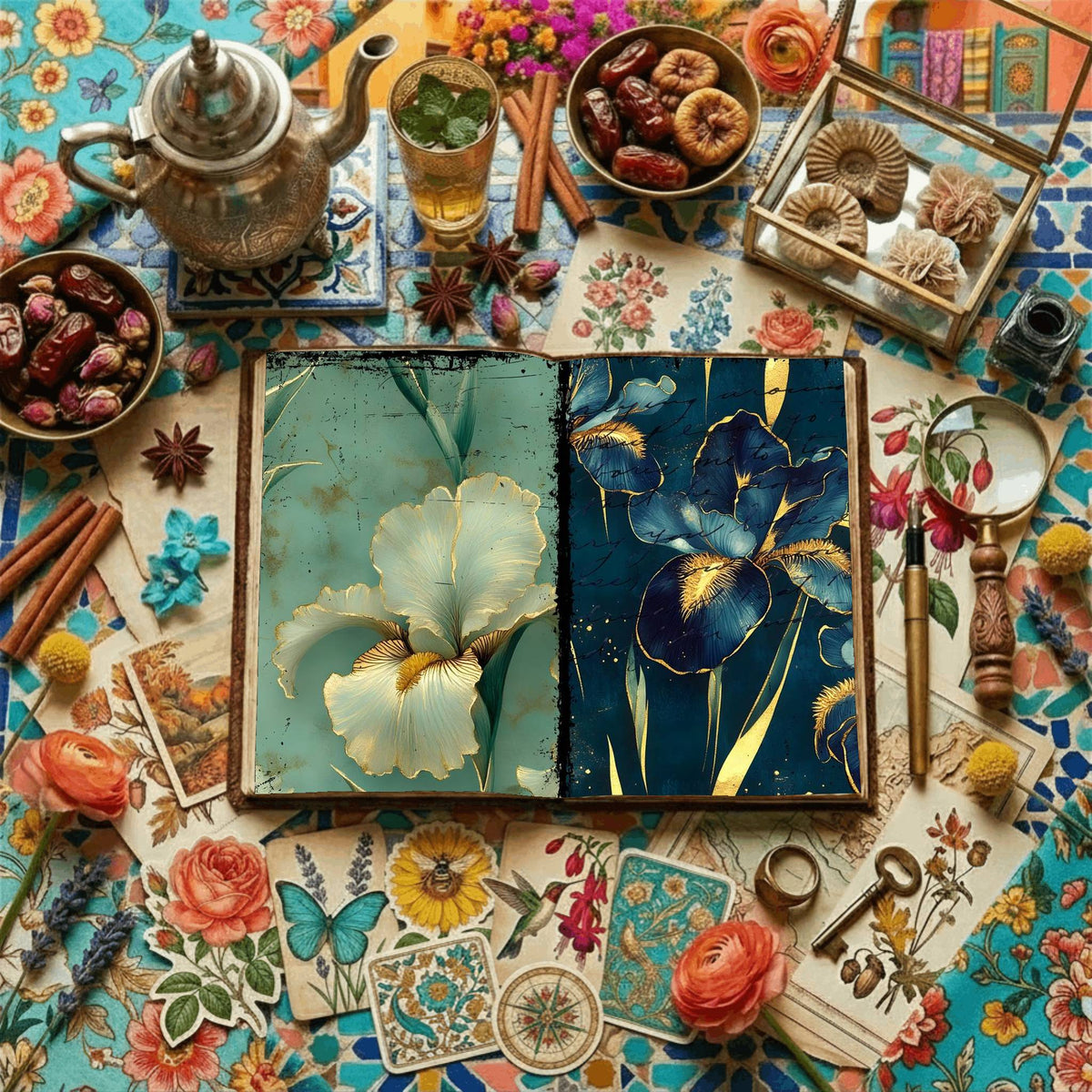 Floral Digital Papers