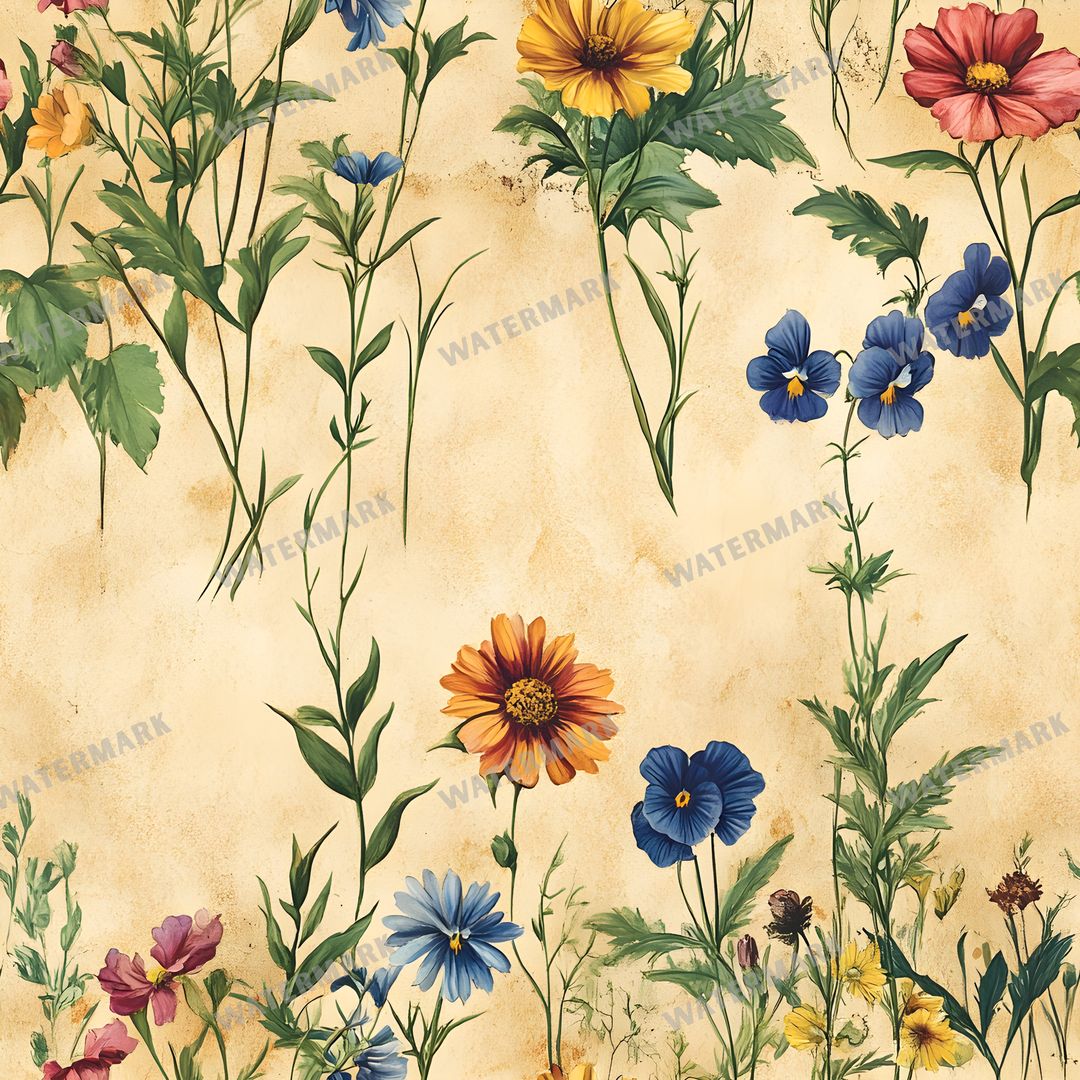 Floral Seamless Pattern