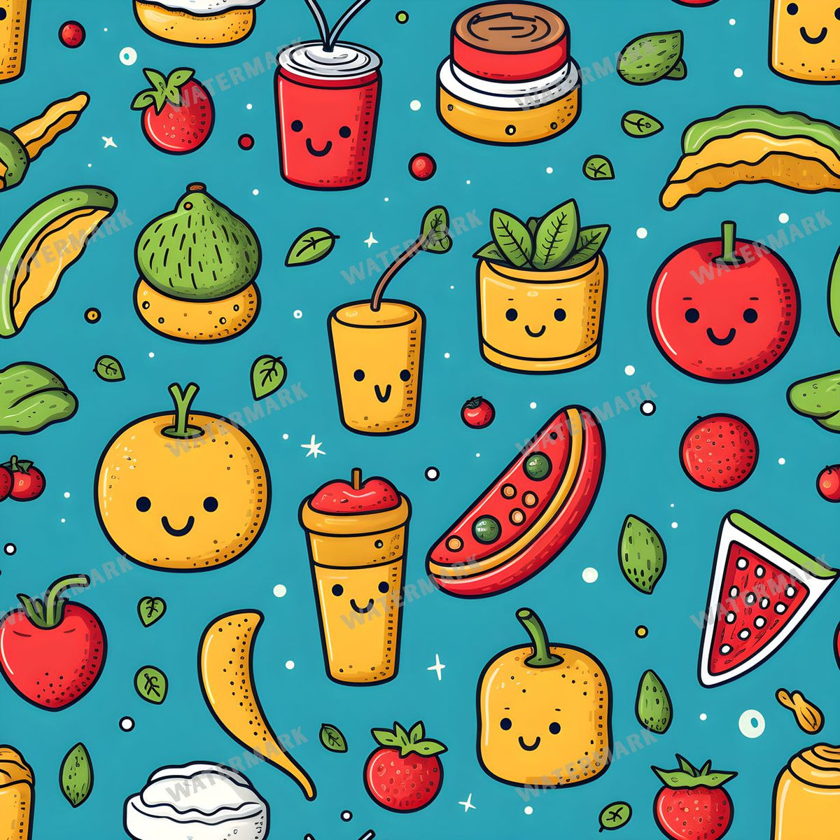 Food Seamless Pattern