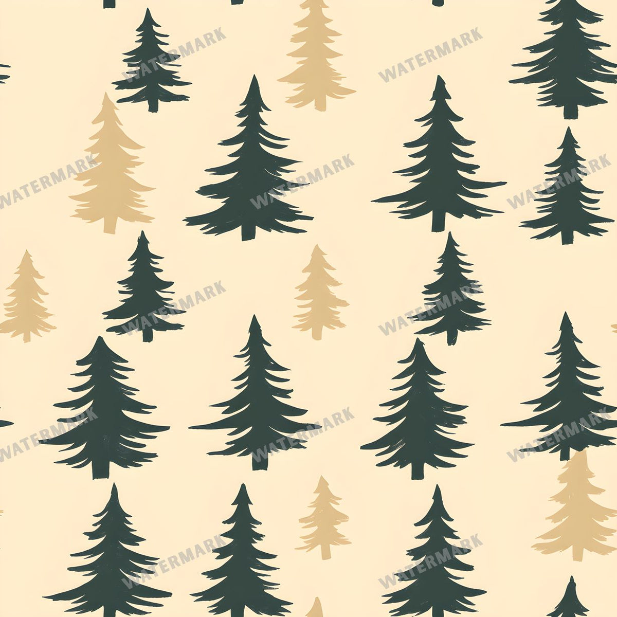 Forest Seamless Pattern