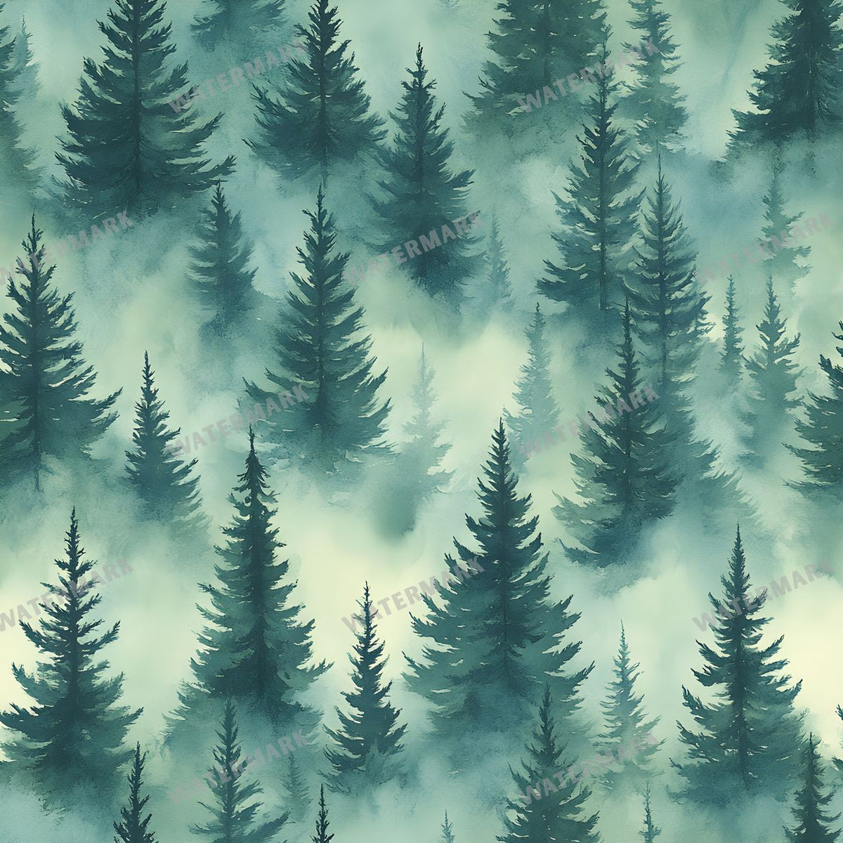 Forest Seamless Pattern
