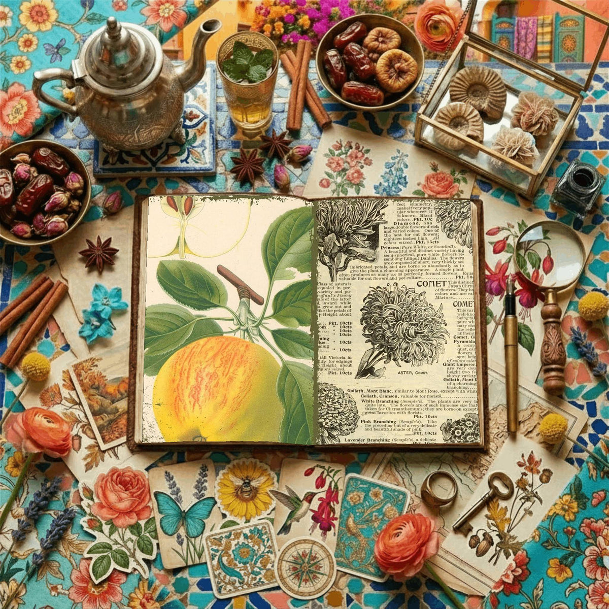 Fruit & Vegetables Digital Papers