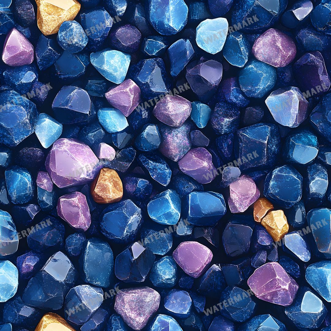 Gems Seamless Pattern