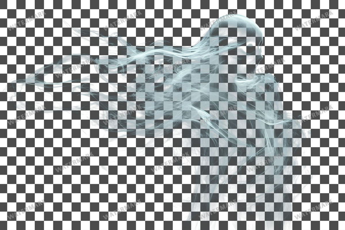 Ghostly Apparition Transparent Overlay Pngs
