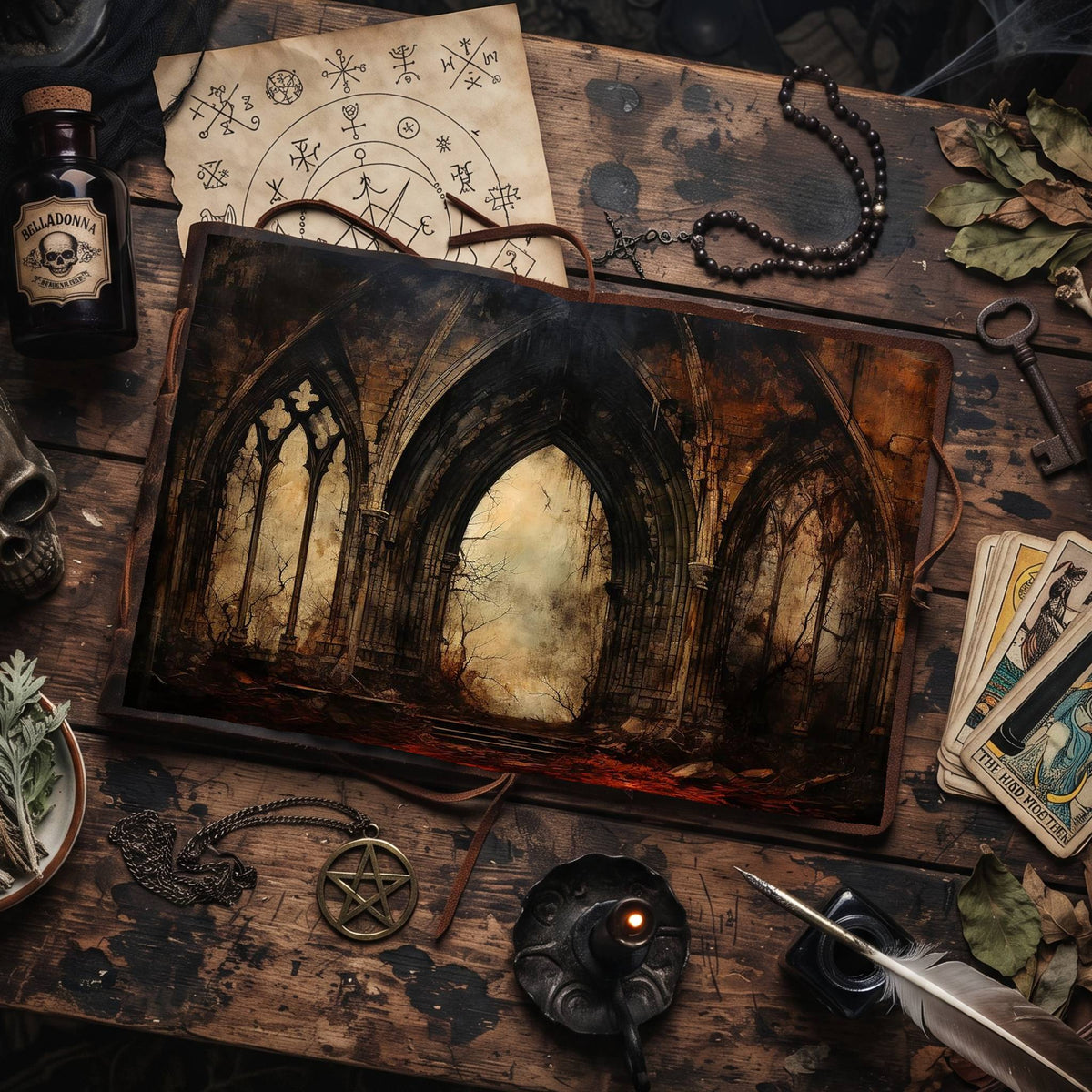 Gothic Arch Digital Papers