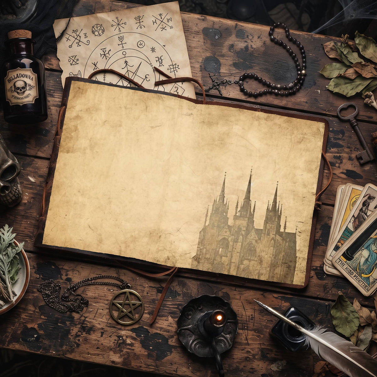 Gothic Cathedral Digital Papers