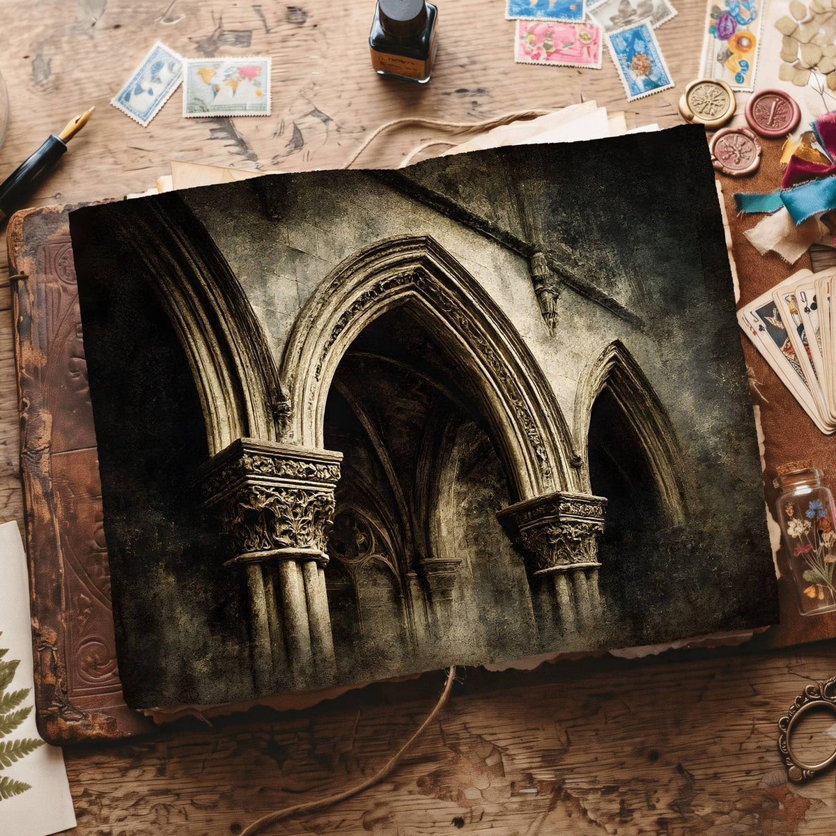 Gothic Digital Papers