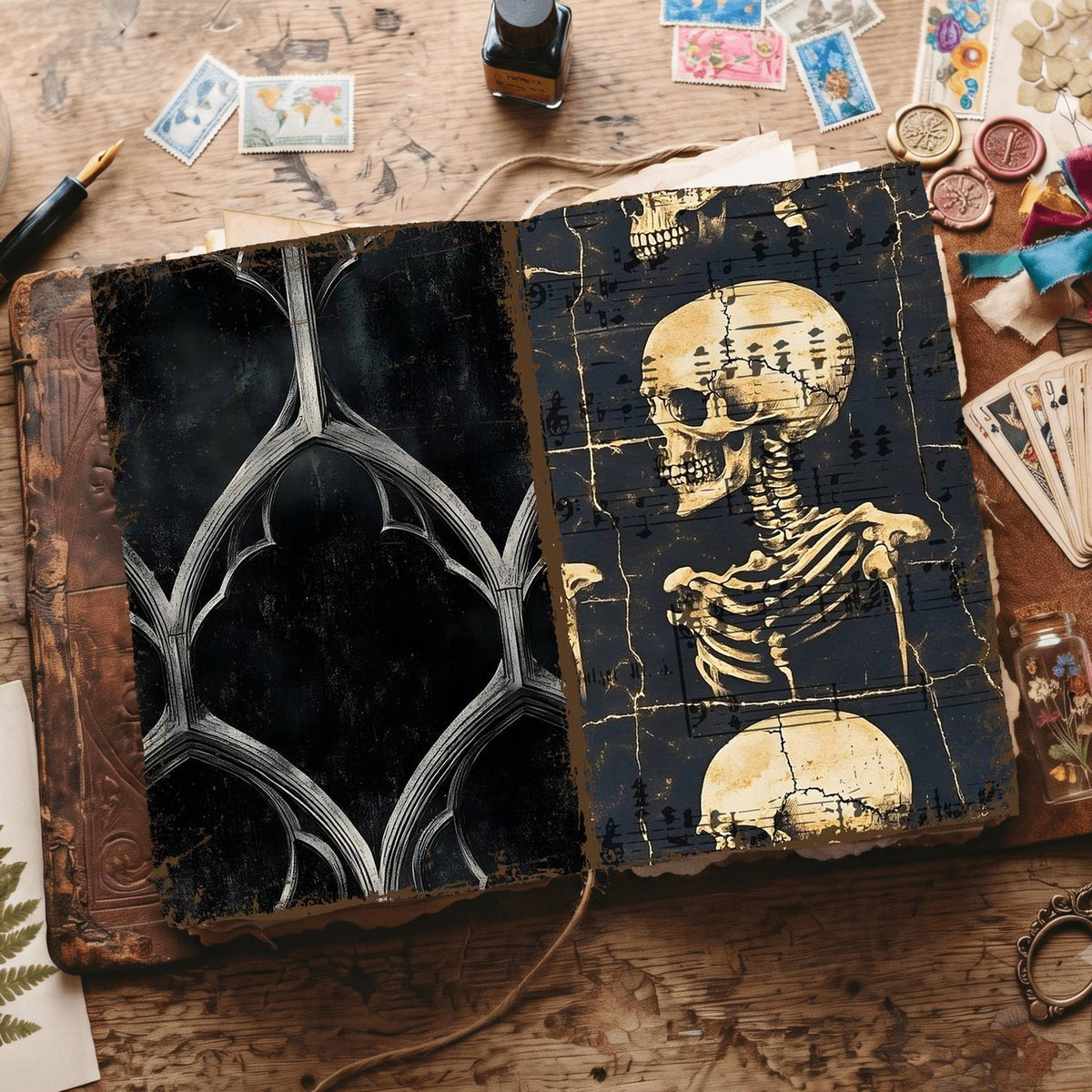 Gothic Digital Papers