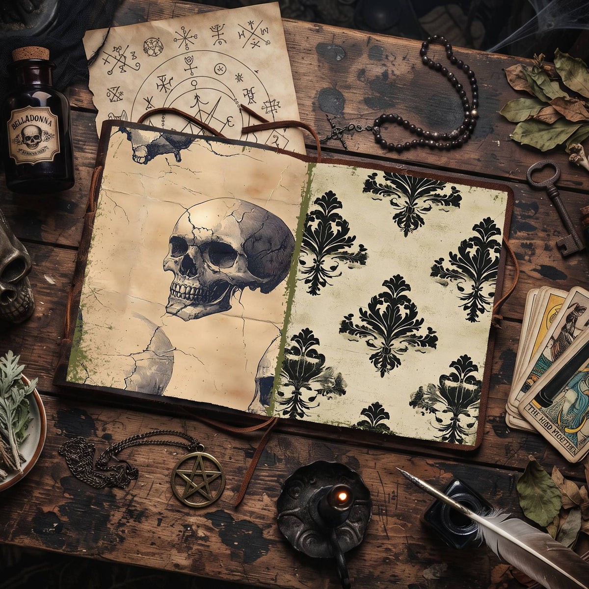 Gothic Digital Papers