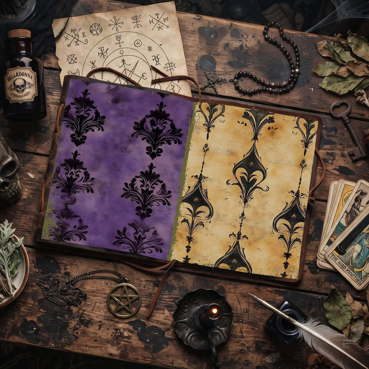 Gothic Digital Papers