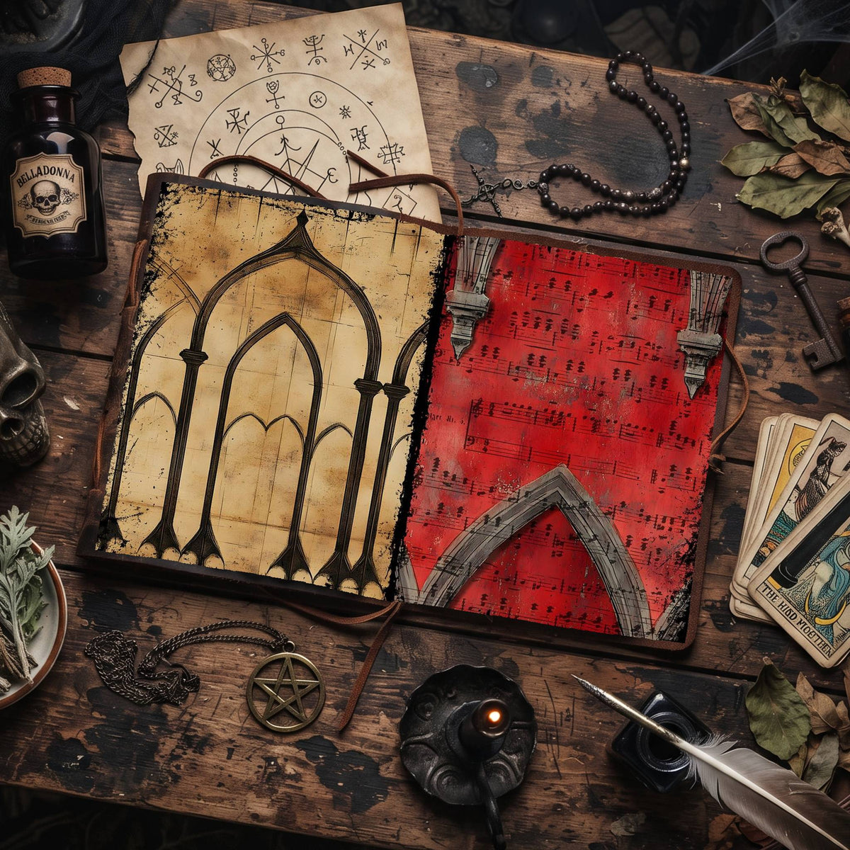 Gothic Digital Papers