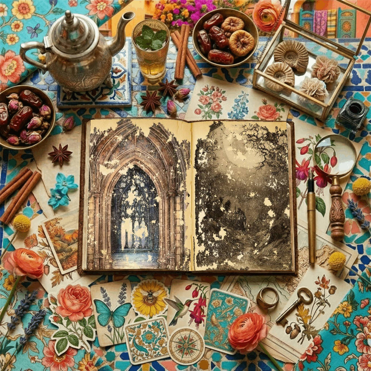 Gothic Digital Papers