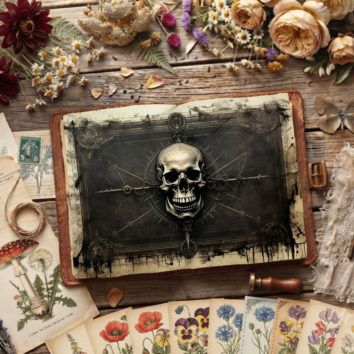 Gothic Digital Papers