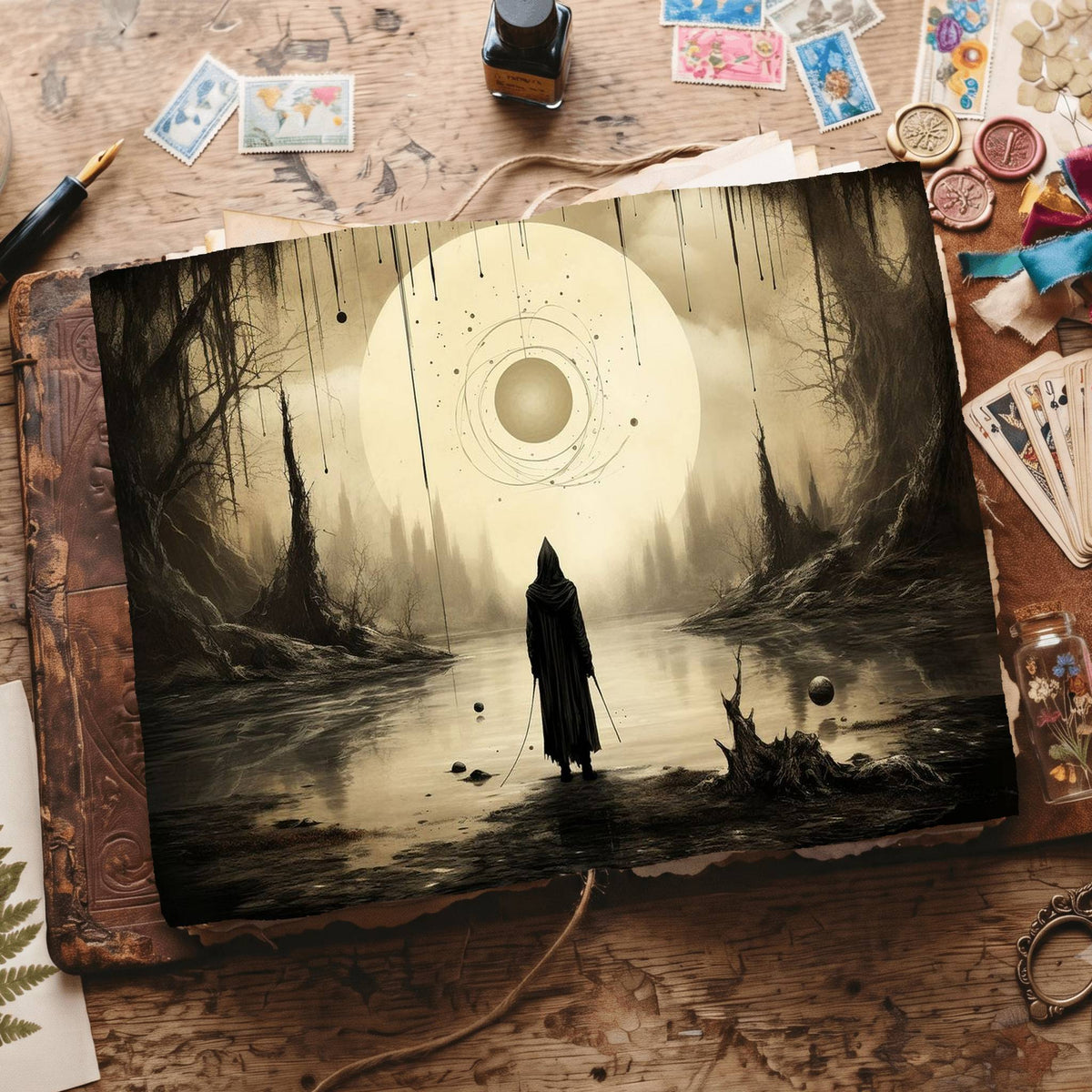 Gothic Digital Papers
